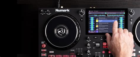 Numark Mixstream Pro Standalone DJ Konsole mit 2 Kanälen Engine OS