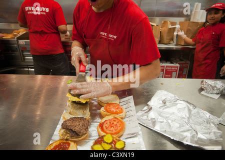 The Five Guys Burgers And Fries Location In The Metrotech Center In The