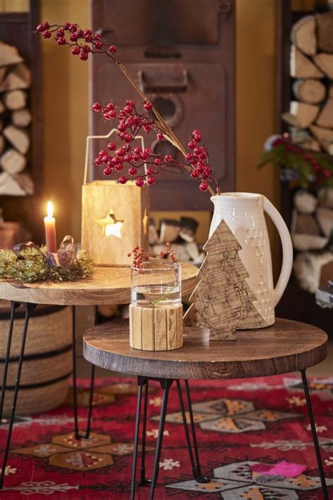 Kerstversiering Naturn Christmas Kerststuk Theelicht Houder Red