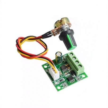 Control De Velocidad Dc 24w 1 8a 12vdc Pwm 0 100 Tienda8