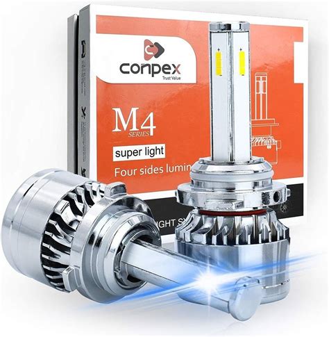 Conpex Led Car Headlight Bulbs Hb Conversion Kit Side Csp