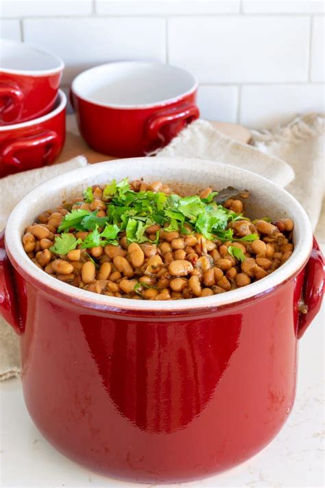 Crock Pot Pinto Beans · Nourish And Nestle