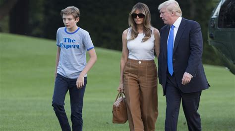 Raw Melania And Barron Trump Move To White House