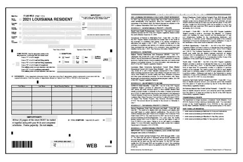 Louisiana State Tax Forms Printable Printable Forms Free Online