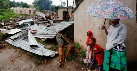 More than 400 people were killed in South Africa floods last month. Human-caused climate change ...