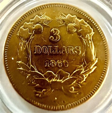 🔥🔥1860 3 Princess Gold Coin Mintage7036 Extremely Rarelow Survival🔥