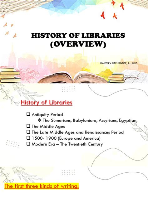 2B.history of Libraries | PDF | Books | Cuneiform