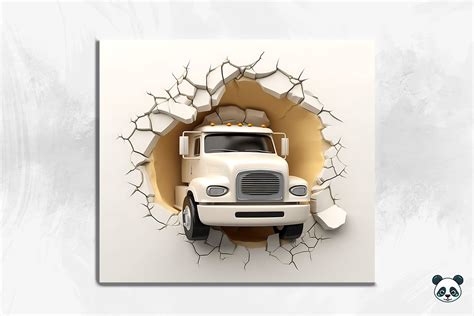 Truck Cracked Hole Tumbler Wrap 5 Graphic By Pandastic Creative Fabrica