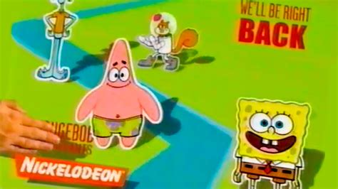 2002 Nickelodeon Commercials During Spongebob Squarepants Youtube