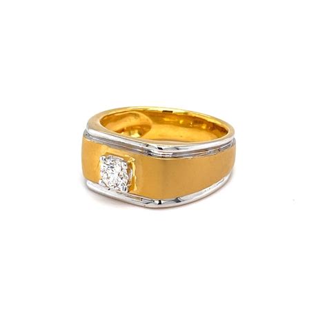 Buy quality Solitaire band engagement diamond ring in matt finish in Pune