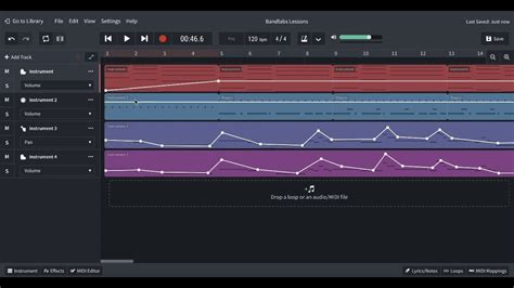 Bandlab Basic Volume Pan And Automation Youtube