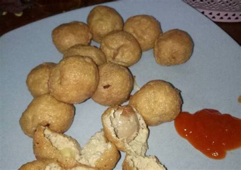 Resep Tahu Bulat Isi Bakso Keju Sosis Oleh Herera Very Cookpad