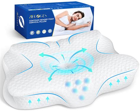 Snapklik Zibroges Cervical Pillow King Size Memory Foam Pillow