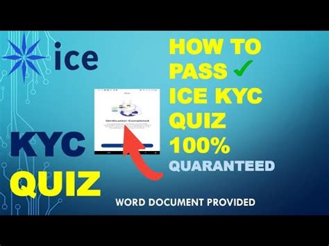 Ice Quiz Kyc Ice Quiz Answers Ice Network Kyc Step 3 Quiz Ice