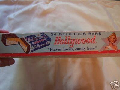 Vintage Hollywood Candy Bar Advertising Display Box | #27183673