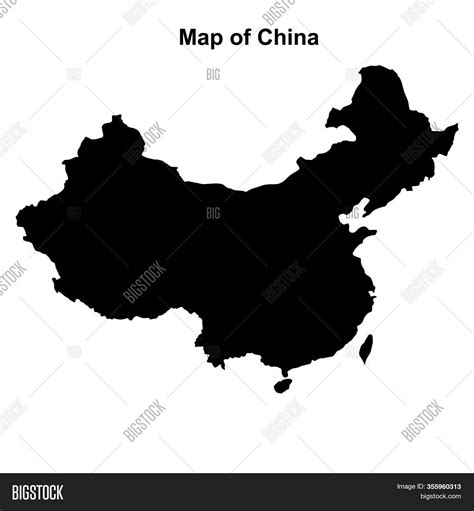 Map China Regions Image & Photo (Free Trial) | Bigstock