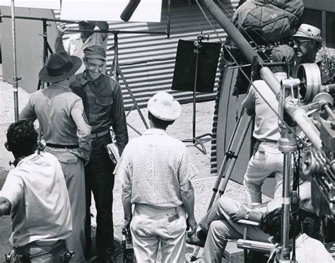 Filming An Episode Of Gomer Pyle Frank Sutton Upper Left In