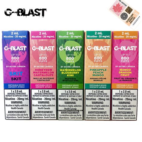 G BLAST 800 Puffs Disposable Vape