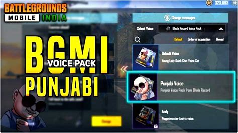 Battleground Mobile India Punjabi Voice Pack Is Here How To Get Bhola