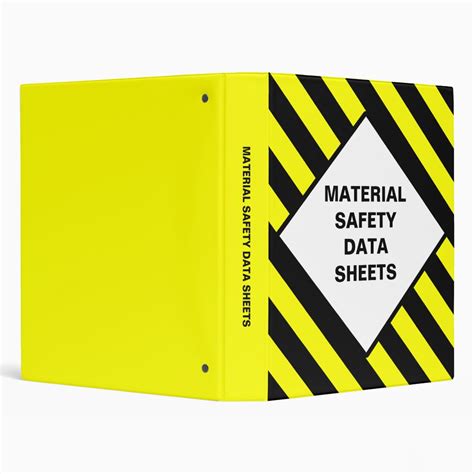 Msds Binder Cover Printable