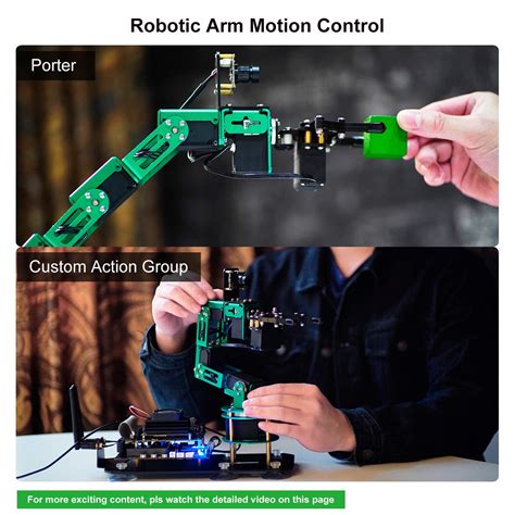 Buy Yahboom Robot Arm Building Kit For Jetson Nano Gb Dof Ai