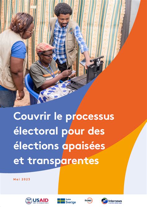 Manuel Sur La Couverture Du Processus Lectoral Internews En Rdc