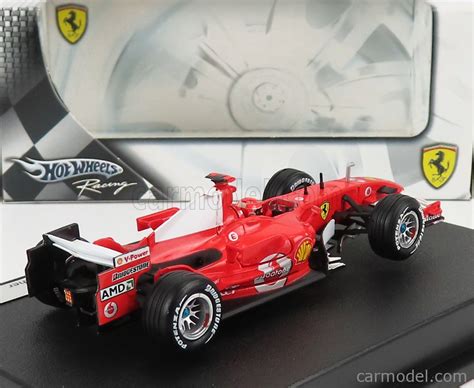 Mattel Hot Wheels J Escala Ferrari F N Season Michael Schumacher Red
