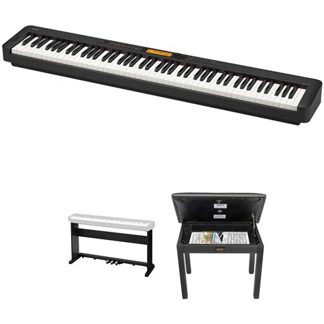 Casio CDP S360 88 Key Slim Body Portable Digital Piano Kit With