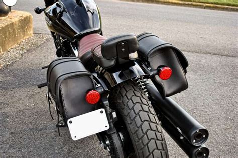 Cherokee Leather Saddlebag For Scout Bobber Rogue