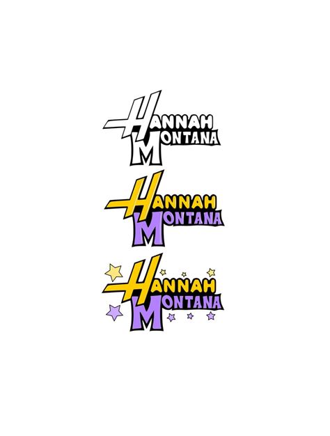 Hannah Montana Logo SVG and PNG, Hanna Montana SVG - Etsy