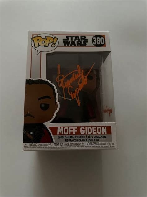 Star Wars The Mandalorian Signed By Giancarlo Esposito Moff Gideon