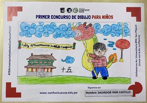 Ganadores Del Er Concurso De Dibujo Para Ni Os Instituto Confucio