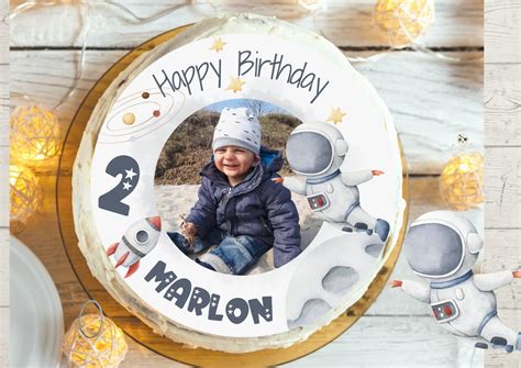 Tortenaufleger Mit Foto Fondant Geburtstag Kind Zuckerbild Etsy De