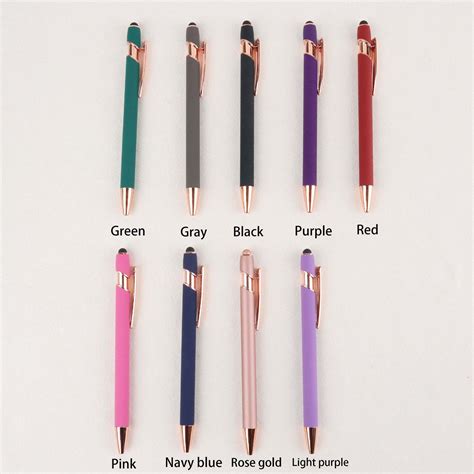 Engraved Custom Pens, Stylus Pen, Wedding Favour Gift, Metal Pens With ...