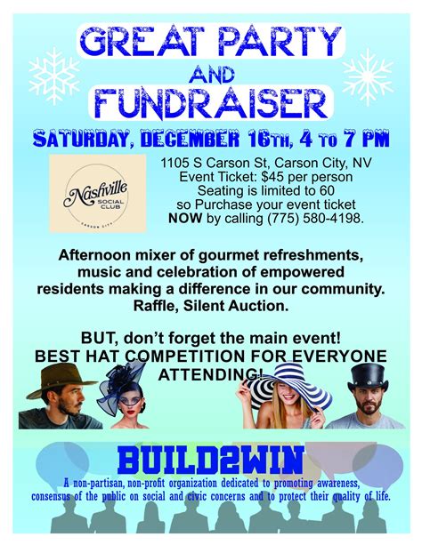 Build 2 Win Annual Fundraiser - Visit Carson City