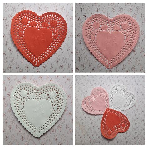 Heart Shaped Doilies