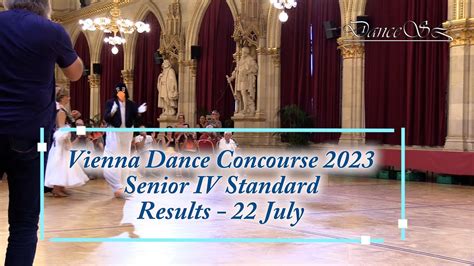 Vienna Dance Concourse 2023 Senior IV Standard WDSF Results 22