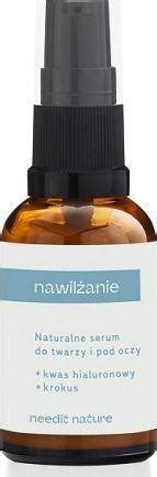 Needit Nature Naturalne Serum Do Twarzy I Pod Oczy Kwas Hialuronowy