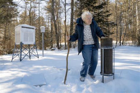 At 92 A Maine Woman Has Been Adding To The Climate Record For More