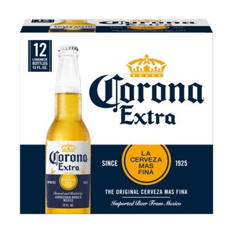 Corona Extra Mexican Lager Import Beer, 12 bottles / 12 fl oz - Fry’s ...