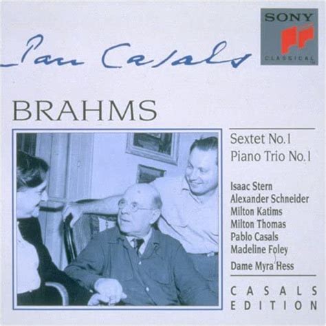 Brahms String Sextet No 1 And Tr Amazon It Cd E Vinili}