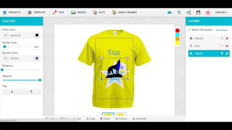 Customized T Shirt Design Software For Online Printers Youtube