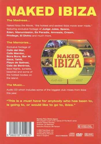 Naked Ibiza DVD CD Musik