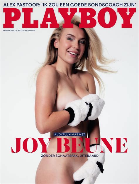 Joy Beune Naakt In Het Decembernummer Van Playboy Playboy