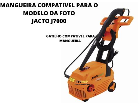 15 Metros Mangueira Jacto Clean J7000 Mangueira Lavadora Jacto J7000