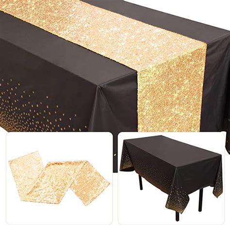 Black And Gold Party Decorations Black Gold Party Rose Gold Party