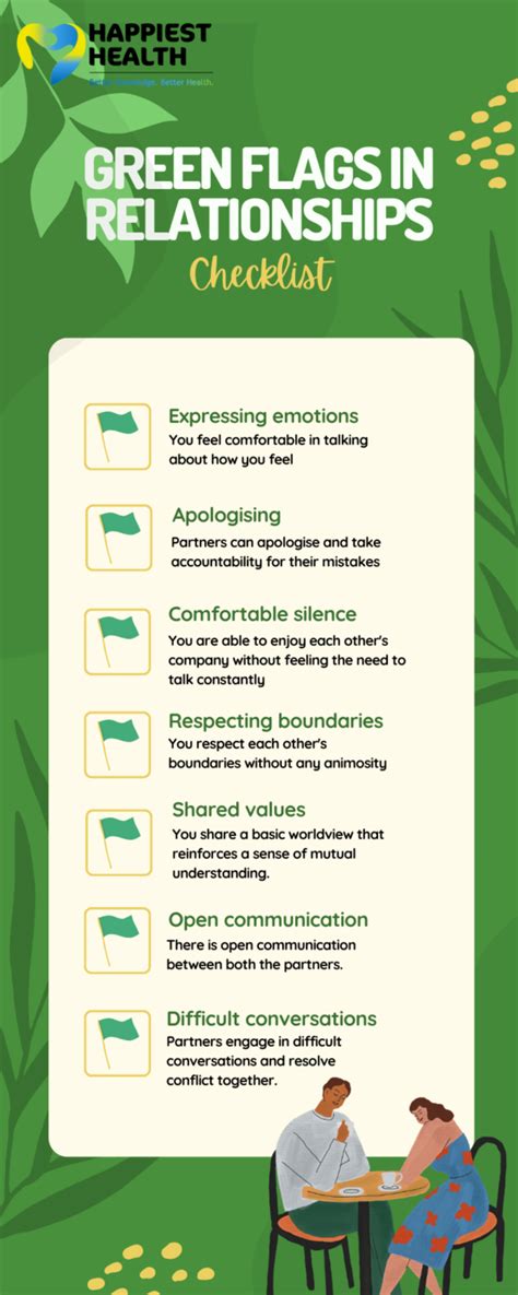 7 Green Flags In Relationships Happiest Health