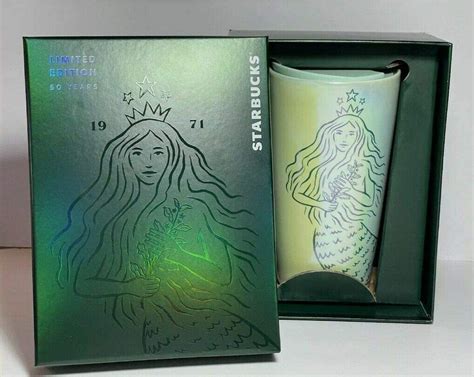 Starbucks Th Anniversary Limited Edition Siren Ceramic Tumbler