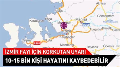 Metro Gazetesi on Twitter İzmir fayı için korkutan uyarı 10 15 bin