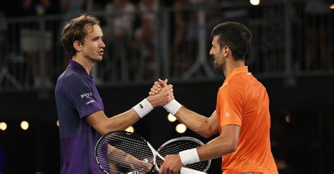 Une Demi Finale Djokovic Medvedev Duba Crumpe